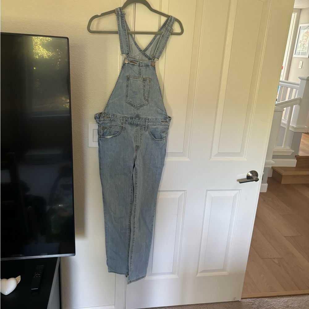 Levi’s Light Colored Denim Overalls